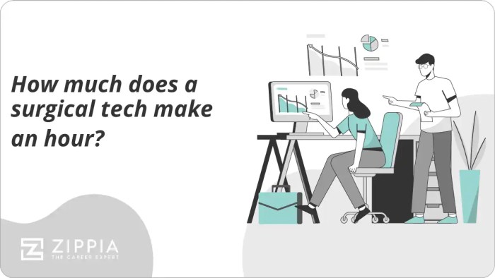 How much does a surgical tech make an hour? - Zippia How much does a surgical tech make an hour? - Zippia